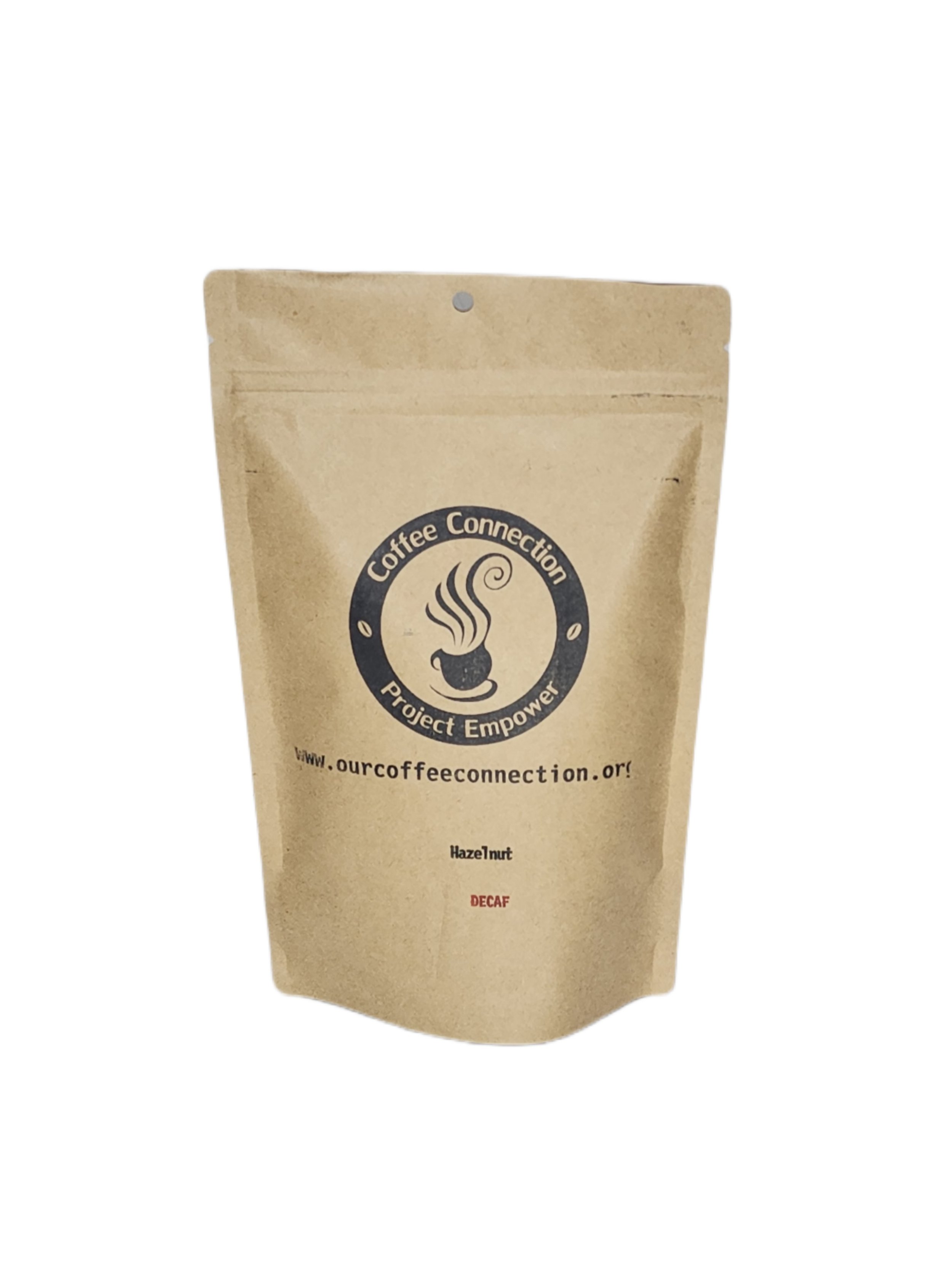 Hazelnut Flavored Decaf Beans